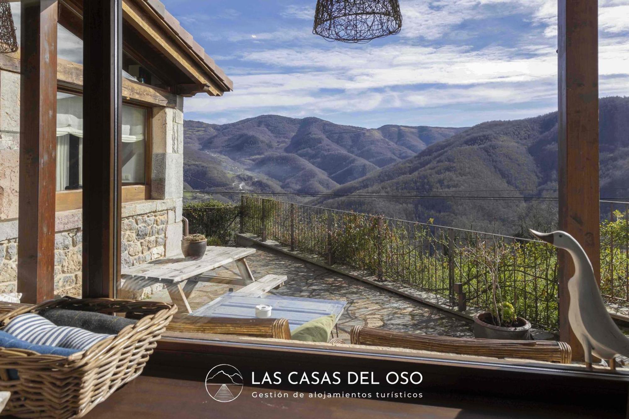 El Mirador De San Trocaya - Las Casas Del Oso Villamarcel Εξωτερικό φωτογραφία