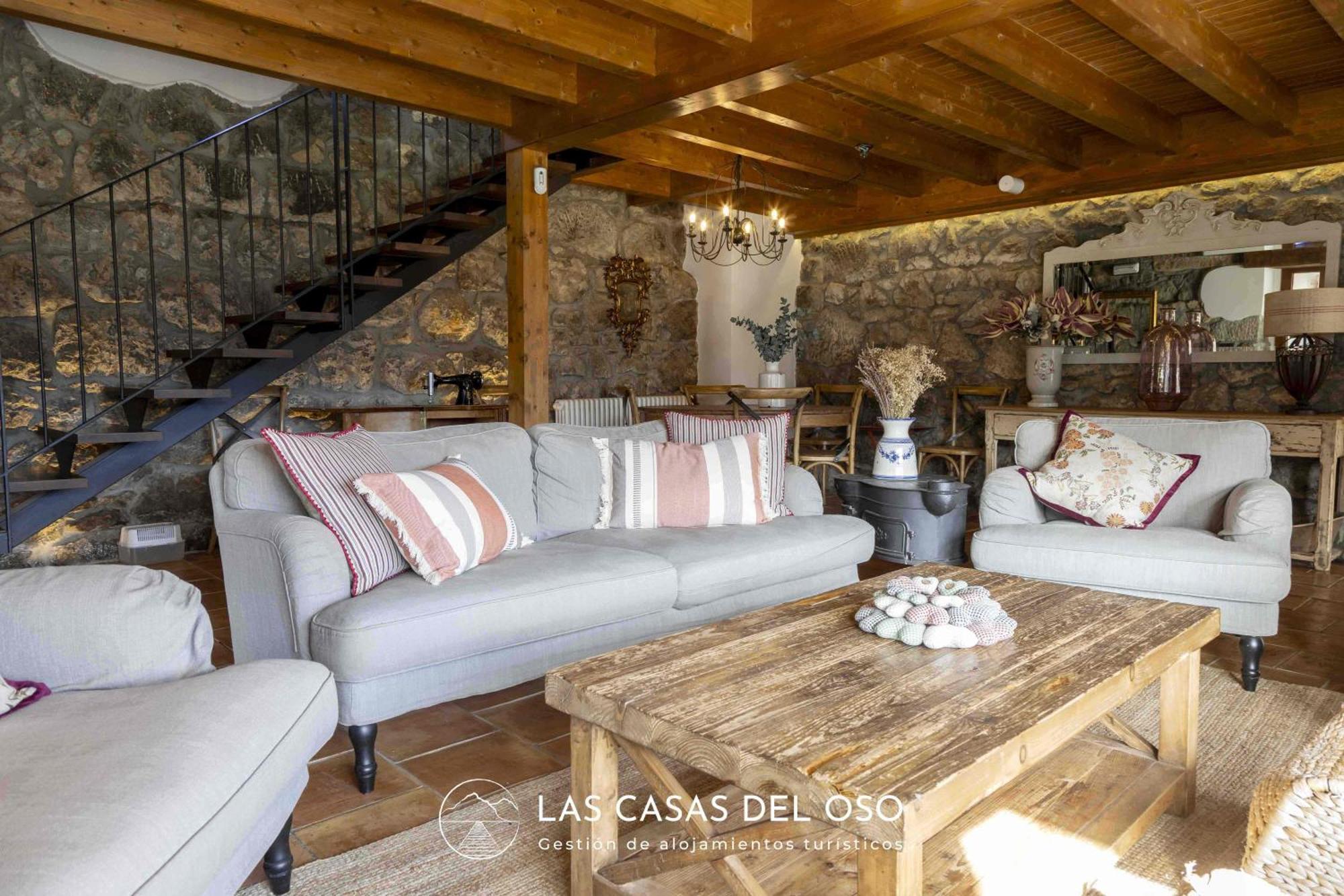 El Mirador De San Trocaya - Las Casas Del Oso Villamarcel Εξωτερικό φωτογραφία